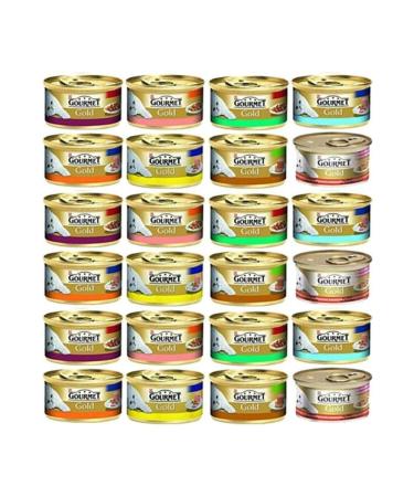 Gourmet Gourmet Gold Proplan Mixed Cat Canned Food 85 Gr 24 Pieces Gourmet-mixedx24