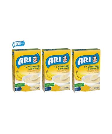 Bee Mama Rice Flour 200gr Milk-Banana 12 Vitmin 6 Minaret (Set of 3)