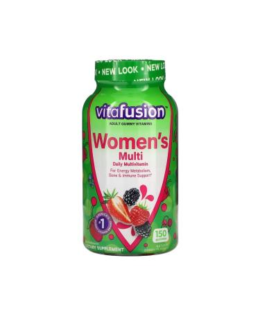 Life Vitafusion Womens Multivitamin Gummies Berry Flavored Daily 150 gummies