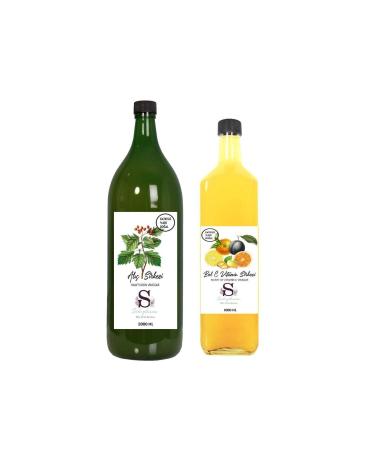 Suheylaana Natural Fig Vinegar 1500 Ml And Natural Vitamin C Vinegar 1500 Ml