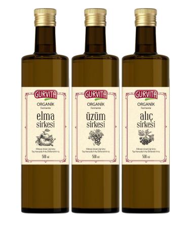 Gurvita Organic Vinegar Set 500 ml 3' Pcs