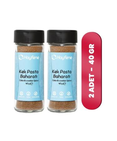 Hayfene 2-Piece Cake Spice 40 G Spice Set