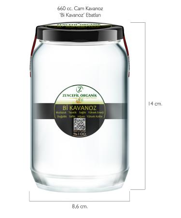 Ginger Organic Chia Seeds One Jar 660 cc. Glass Jar Pure Chia Seeds - Buy Online on GoSupps.com