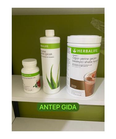 Herbalife Aloe Set + Raspberry Tea 50 Gr Fast Weight Control