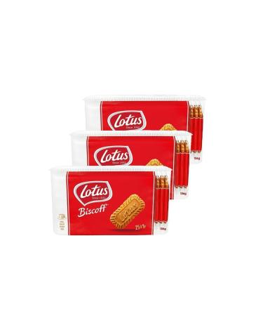 Lotus Biscoff Caramelized Biscuits 25 X 6.25 Gr 3-Pack