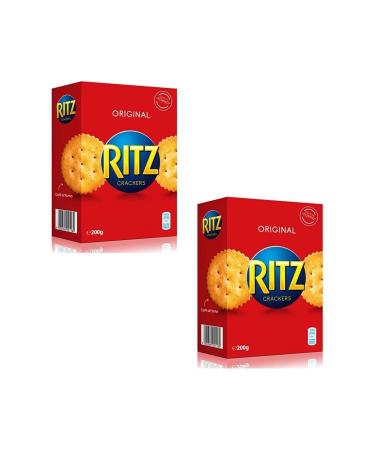 Nabisco Ritz Salty Crackers 200 Gr Set of 2