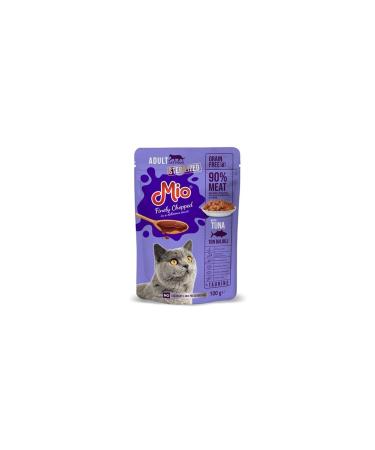 Mio Tt280 Mio Sterile. Tuna Pouch Cat Food 100 Gr X 24 Pcs.