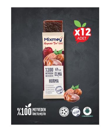 Mixmey Bee Strawberry and Propolis Fruit Bar | Immune Supporting Natural Bar - 25gr X 24 Pieces - Buy Online on GoSupps.com