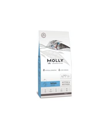 Molly Chicken Kitten & Mother Cat Food 2kg