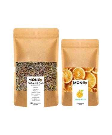 Monofit Premium Winter Tea Package 350gr (Winter Tea 250gr + Dried Orange 50gr + Dried Lemon 50gr)