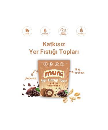 muni Peanut Ball Mixed Package 80 G X 6 Pieces - Buy Online on GoSupps.com