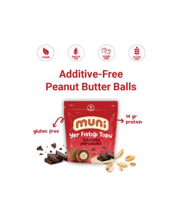 muni Peanut Ball Mixed Package 80 G X 6 Pieces - Buy Online on GoSupps.com