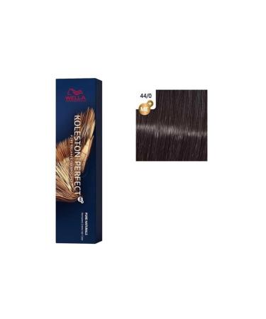 Wella Koleston Perfect Me+ Pure Naturals 44/0 Intense Brown Natural Super Hair Dye 60ml.