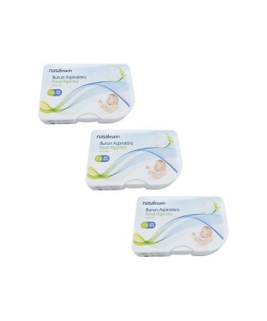nasalmarin Nasal Ultra Soft Nasal Aspirator 3-Piece