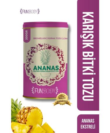FUNBODY HERB POWDER WITH PINEAPPLE EXTRACT 200 GR