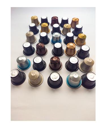 Nespresso 30 Tea and Different Enjoyment Mixed Coffee Capsules -