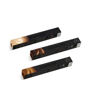 Nespresso Barista Creations Series Chiaro Scuro and Corto Capsule Coffee Set of 10 3