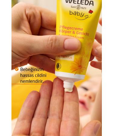 Weleda Calendula Organic Body Cream 75 ml - Buy Online on GoSupps.com