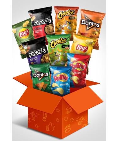 PepsiCo Giant Chips Pack (Lay's Ruffles Doritos Cheetos Cookieza)
