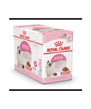 Royal Canin Kitten Instinctive Gravy Pouch Kitten Cat Food 85 Gr 12 Pieces