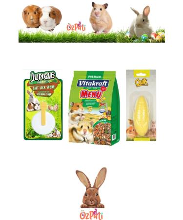Vitakraft Hamster Food + Licking Stone + Calcium
