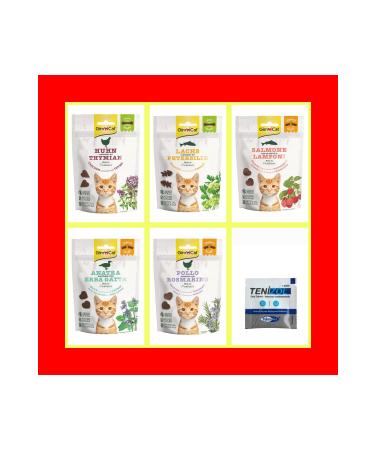 Gimcat ASVET Gimcat cat reward tablets set of 5 50gr