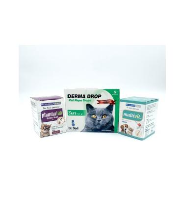 PharmaSed Cat Supplement and Care Set