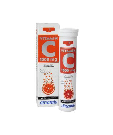 DYNAMIS Dinamis Vitamin C 1000 Mg 20 Effervescent Tablets