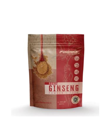 FiShake Panax Ginseng Powder Extract 0 Pure Plant Root Multivitamin And Mineral 100 Gr