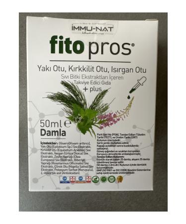 Immu-Nat Immun - nat Fito pros Burning herb - Horsetail herb - nettle 50 ml