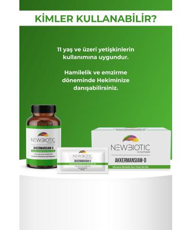nbnewbiotic NewBiotic Akkermansiam-D 30 Capsules - Buy Online on GoSupps.com