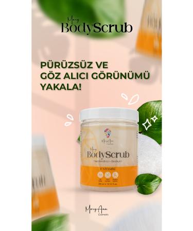 MaryAnn Cosmetic Body Scrub Moisturizing and Nourishing Vitamin E Body Peeling 300 ml - Buy Online on GoSupps.com