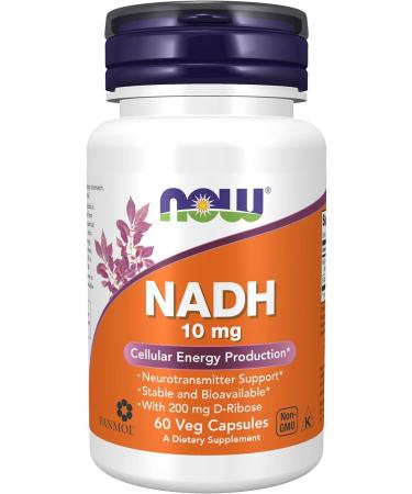 Now NADH 10 mg 60 Capsules