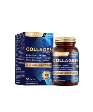 Nutraxin Collagen Beauty Food Supplement 30 Tablets