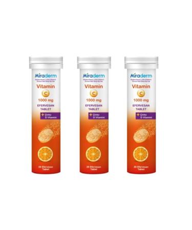 Miraderm Vitamin C with Zinc 3 Pieces