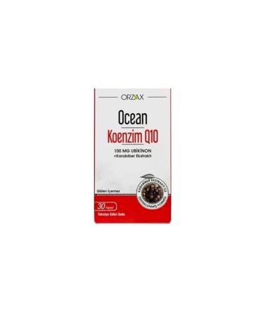 Ocean Coenzyme Q10 100 mg Ubiquinone 30 Capsules