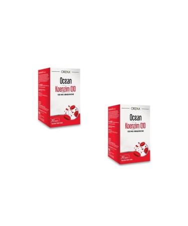 Ocean Orzax Coenzyme Q10 100mg 30 Capsules 2 Pack