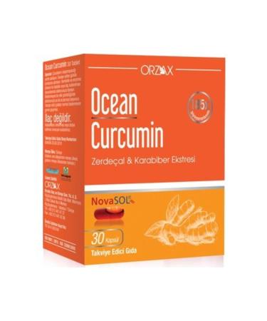 Ocean Supplement Ocean Curcumin 30 Licaps Capsules