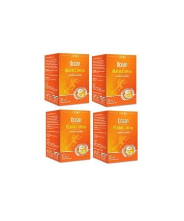 Ocean Vitamin C 1000 Mg 30 Tablets 4 Pieces