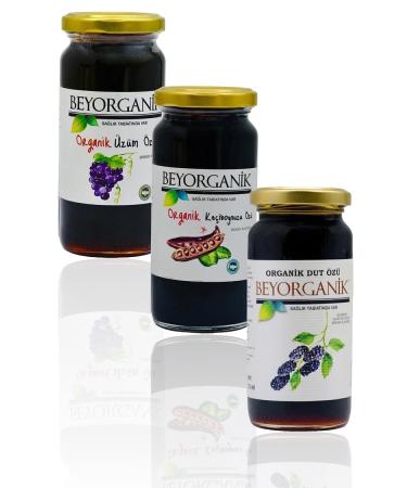 BEYORGANIC Organic Carob Extract Organic Mulberry Extract Organic Grape Extract Group of 3 6 months