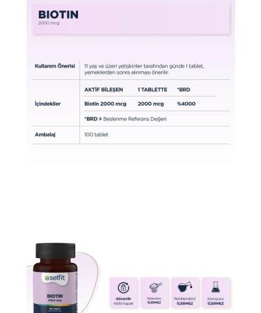 Selfit Collagen&hyaluronic Acid & Biotin 2000 Mcg Set of 2 - Buy Online on GoSupps.com