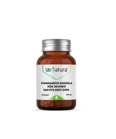 Venatura Standardized Rodiola Root Extract Food Supplement 60 Capsules