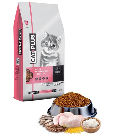 Cat Plus Chicken Anchovy Kitten Food 1.5 Kg