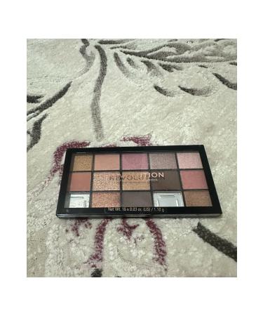 Revolution Reloaded Fundamental 15-Pack Eyeshadow Palette - There are 2 BROKEN