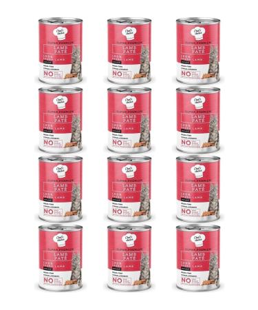 Chefs Choice Chef's Choice Grain-Free Lamb Meat Paste Cat Canned Food 400 Gr X 12 Pieces