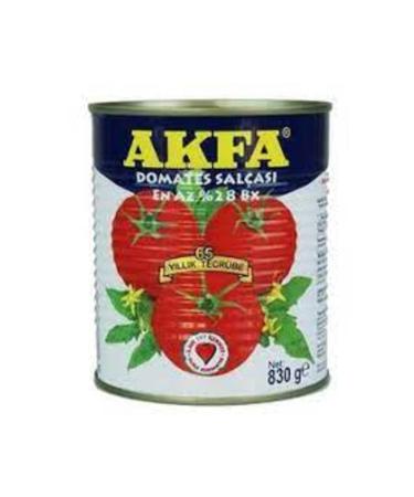 Brand Akfa Tomato Paste 830 Gr x 10 Boxes