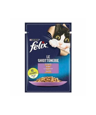 FELIX Pouch Lamb Adult Cat Canned Food 26 Pieces 85 gr - Petshopundan