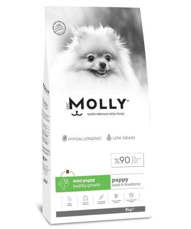 Molly Lamb and Blueberry Mini Breed Puppy Food 8kg