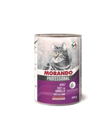 MORANDO Neo Pet Market Morando Lamb Meat Cat Canned Paste 400gr X 12 Pieces