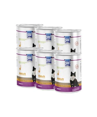 PawPaw Chicken Adult Cat Canned Food 400grx6